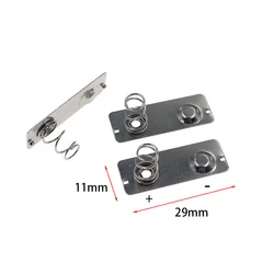 10PCS 29x11mm + - AA Battery Positive Negative Conversion Spring Contact Plate For the 5th battery spring