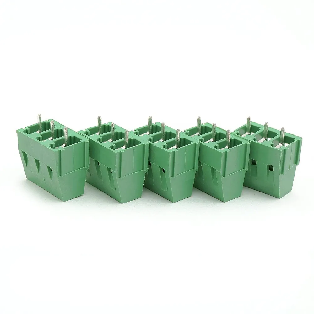 100 Stück KF128-2Pin/3Pin Pitch 2,54/3,5/3,81/5,0/7,5 mm Abstand Klemmenblock Splice Terminal Schraubtyp PCB Schraubklemme – Detail 4