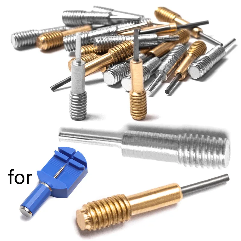 Wholesale Spare Pins Watches Repair Tools Pins Watch Band Strap Link Removal Adjuster Repairs Tool Kit 5/15/30/50 PCS