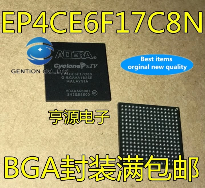 

2PCS EP4CE6F17C8N EP4CE6F17 FBGA256 programmable logic in stock 100% new and original