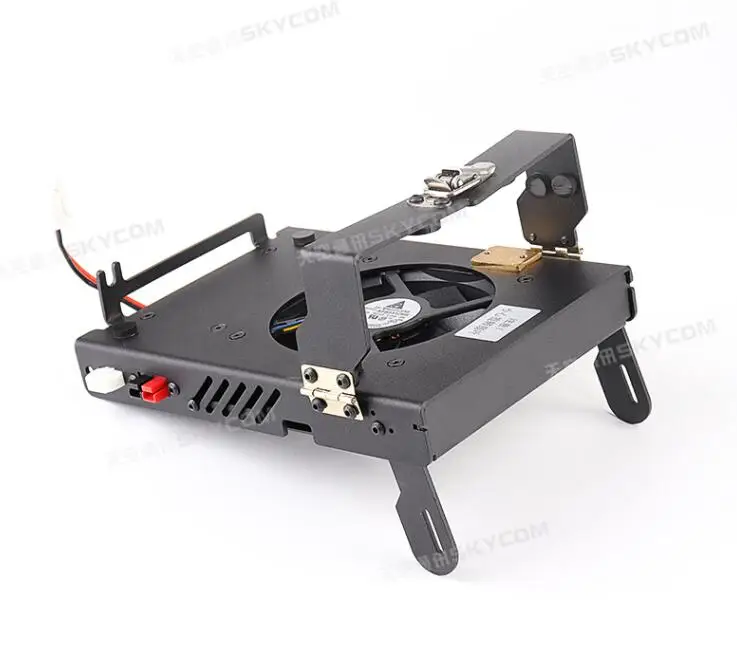 Free shipping  GZF-1  Bracket Holder Stand Heatsink + Cooling Fan For XIEGU G90 G90S Ham HF Radio