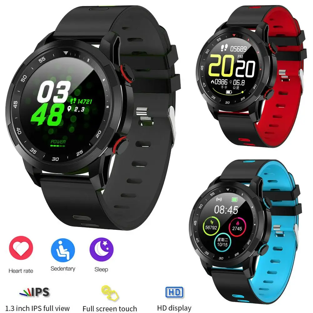 

Full Screen Touch Smart Watch Activity Fitness Tracker Heart Rate Monitor Wristband for iPhone Samsung Huawei LG Men Women Kids