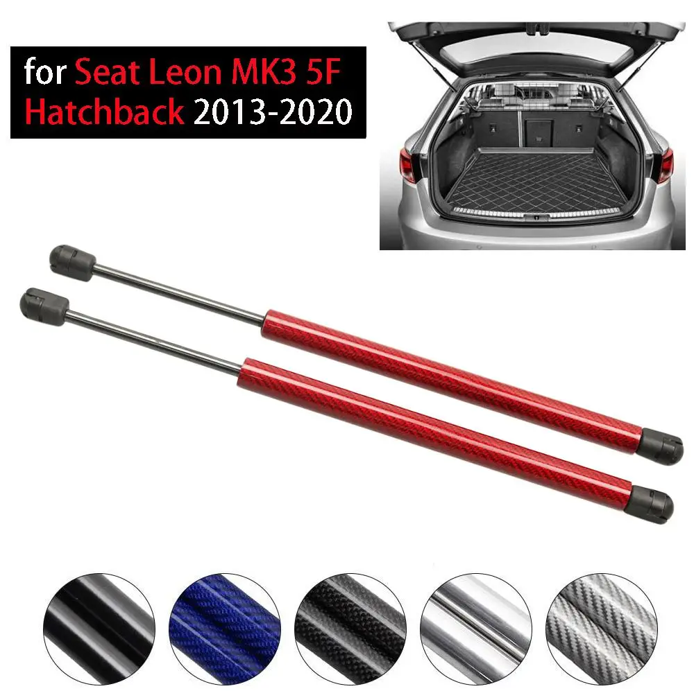 for SEAT LEON 5F1 5F3 5F4 2012-2020 Hatchback Gas Springs Lift Supports Struts Rod Shock Dampers Rear Boot Tailgate Trunk 493mm