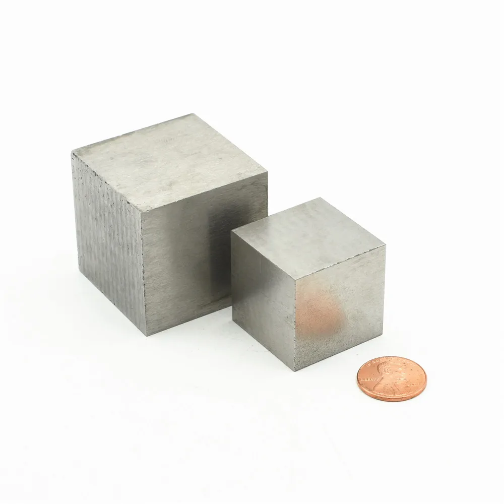 1kg Tungsten Wolfram Cube High Purity W Block 99.95% About 1.5\