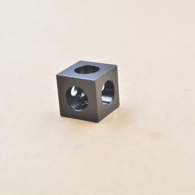 3D printer openbuilds V-slot three corner cube corner prism connector adjustable wheel bracket 1pcs