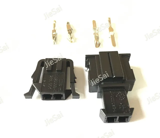 Female Male Automotive Connector 2 Pin ABS Sensor Wire Harness Connector Socket For VW Golf Plug