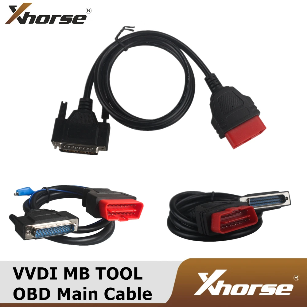 

Original Xhorse VVDI MB TOOL OBD Main Cable for Xhorse VVDI MB BGA Tool VVDI MB Programmer VVDI MB Tool