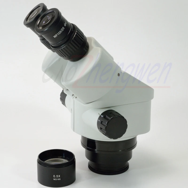 Imagem -03 - Microscópio Binocular Estéreo para Reparo de Celular Caixa de Microscópio 7x45x 35x-90x 35x180x com Zoom