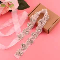 Woman Belt Diamond Handmade Belt For Bridal Wedding Accessories Dress Waist Decoration Lady Party Woman Accessories Brides