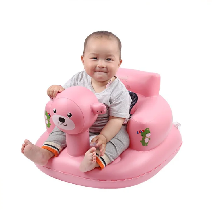 Baby inflatable sofa baby learning chair child baby dining chair BB inflatable stool