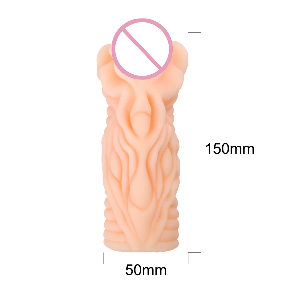 15cm Male Masturbator Real Pussy Vaginal for Men Glans Sucking Penis Sucker Cock Exerciser Erotic Products Sex Toys Adults 18+