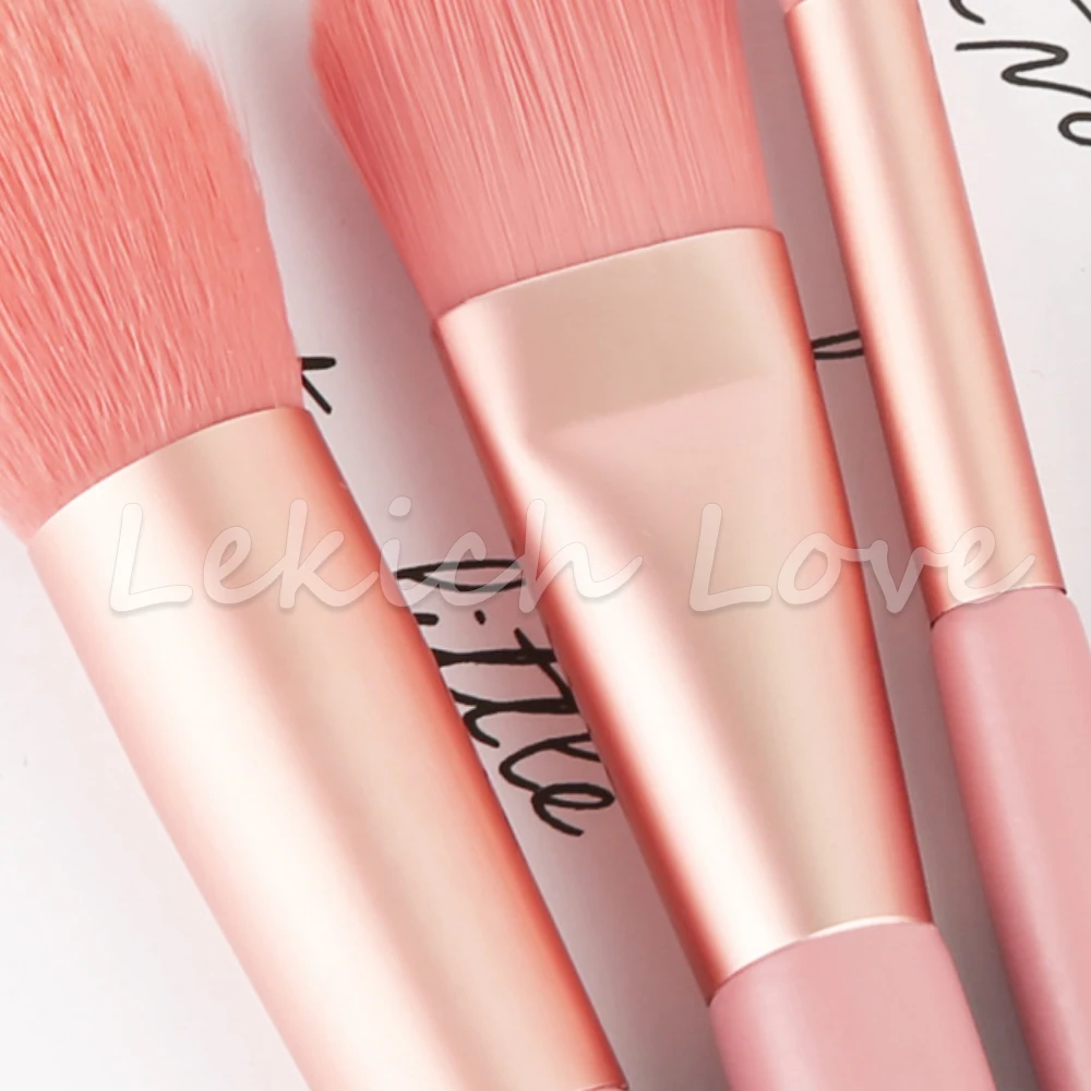 8Pcs Make-Up Pinsel Set für Pulver, Erröten, Kontur Lidschatten, Verbergen, Blending, nase Schattierung, Lip Futter, Augenbrauen, Eyeliner