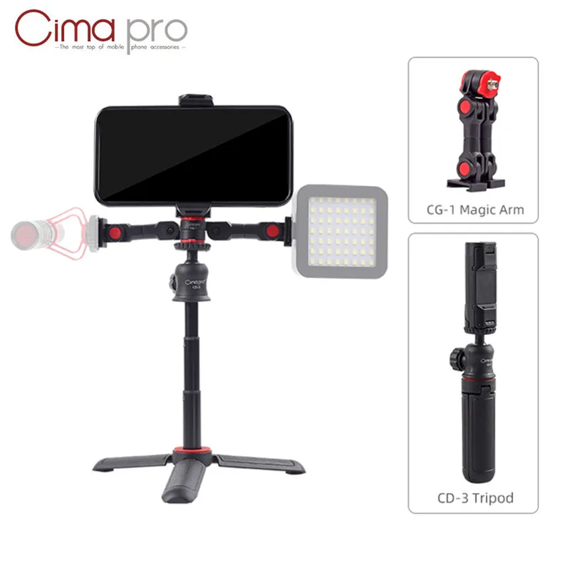 CIMPRO CG1 Super Magic Arm Adjustable Magic Articulated Arm for Mounting Monitor LED Light LCD Video Camera Flash Camera DSLR