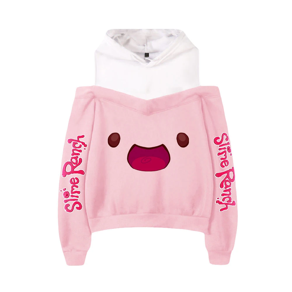 

Slime Rancher Autumn Hoodies Casual Long Sleeves All-match Leisure printing pattern Harajuku College Style Kawaii tops