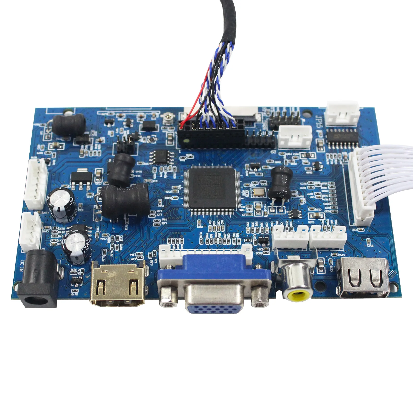 3.5 "VS035SD1 3.5Inch 800X600 Layar LCD Bekerja dengan HD Serta VGA 2AV Otomatis USB Penyesuaian Kecerahan LCD Papan