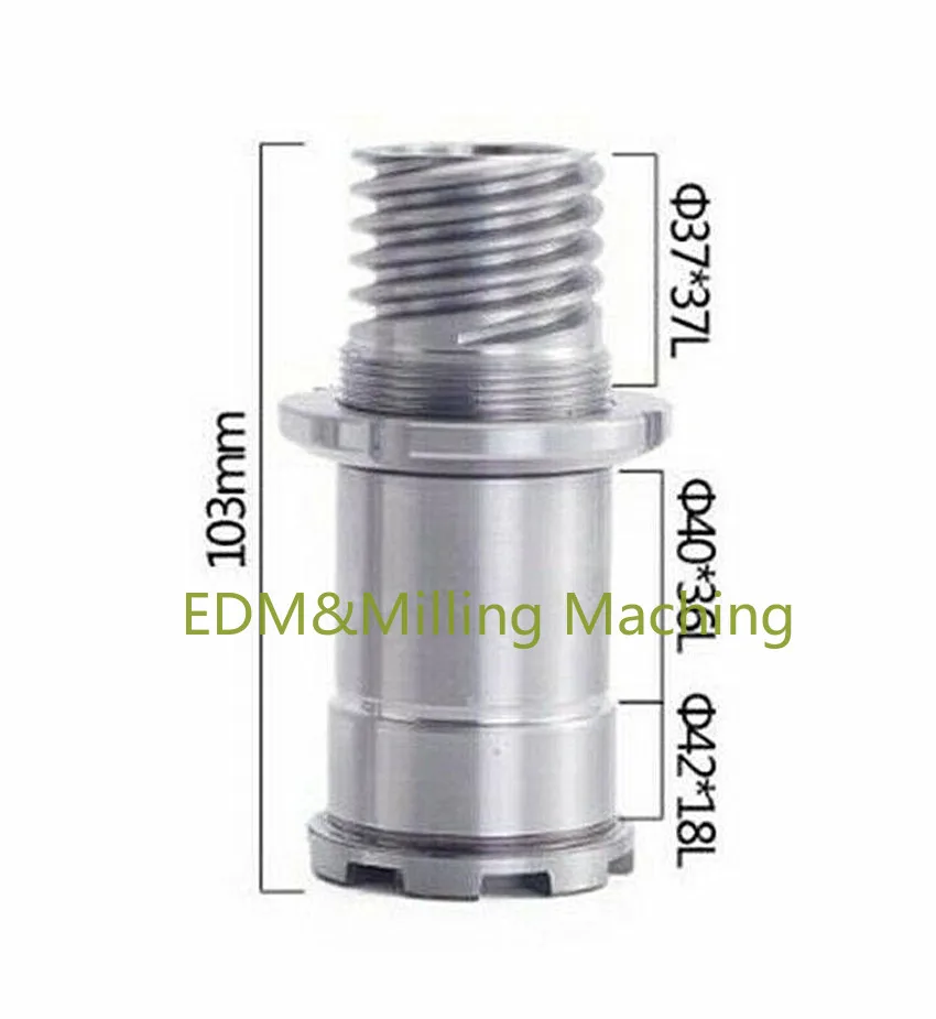 1PCS CNC Milling Machine A57 Spindle Lower Gear Shaft Hub For Bridgeport Vertical Mill Tool