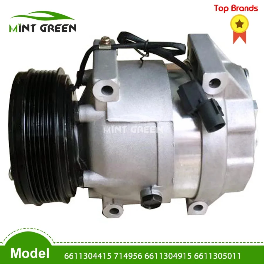 for V5 auto air compressor For SsangYong Rexton 2.7Xdi 2.9TD 3.2 2002-2006 6611304415 714956 6611304915 6611305011