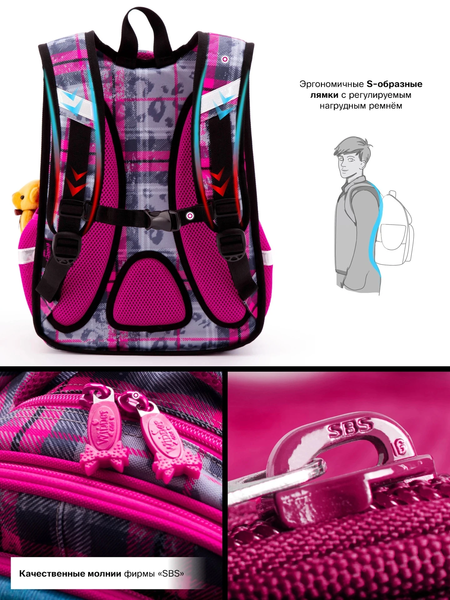 Mochilas ortopédicas para niñas, mochilas escolares con dibujos animados en 3D para niños, mochilas escolares para estudiantes de escuela primaria,