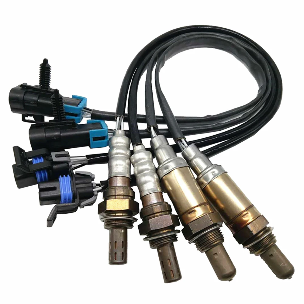 4pcs O2 Oxygen Sensor for Chevrolet Avalanche Silverado Suburban Tahoe GMC Sierra Yukon 19209815 / 12589321 234-4112 234-4337