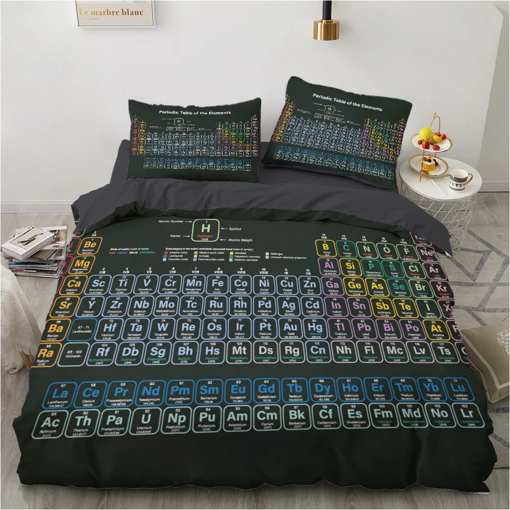 3D Printed Bedding Sets luxury Mathematical Formula Roclet Astronaut Single Queen Double Full King Twin Bed For Home Duvet Cover