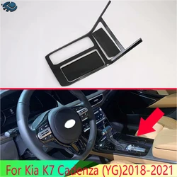 For Kia K7 Cadenza (YG)2018-2021 ABS Gear Shift Panel Center Console Cover Trim Frame Car Styling Sticker