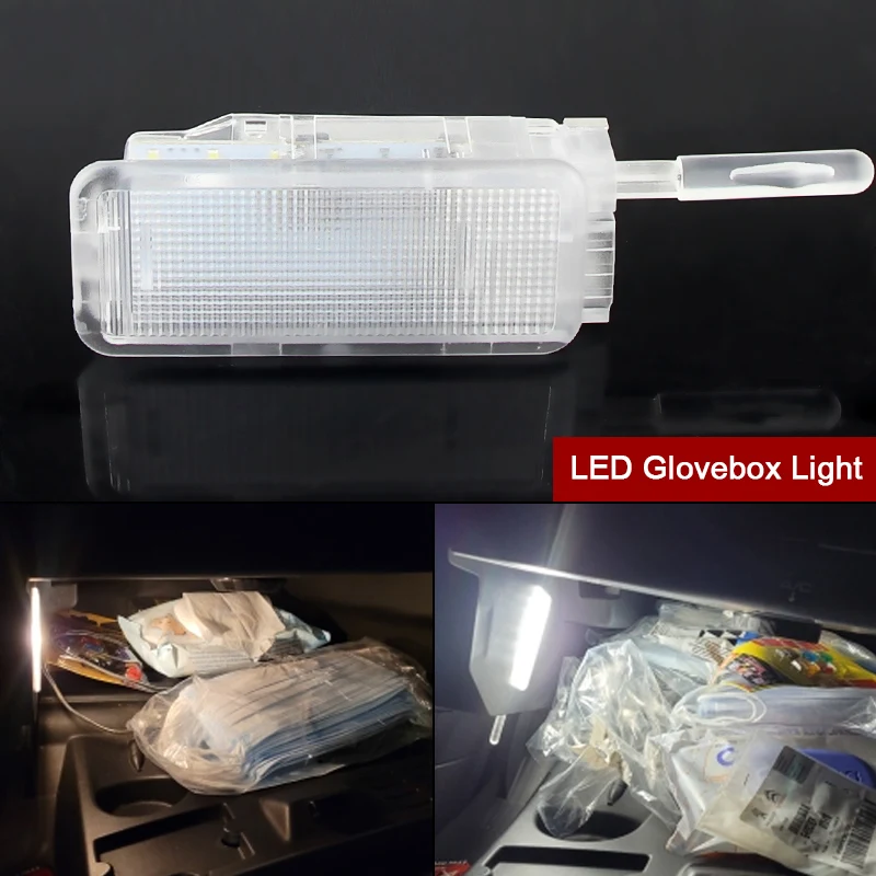 1Pcs Led Luggage Trunk Interior Light Glove Box Lamp for Peugeot 1007 206 306 307 308 406 407 607 806 807 3008 5008