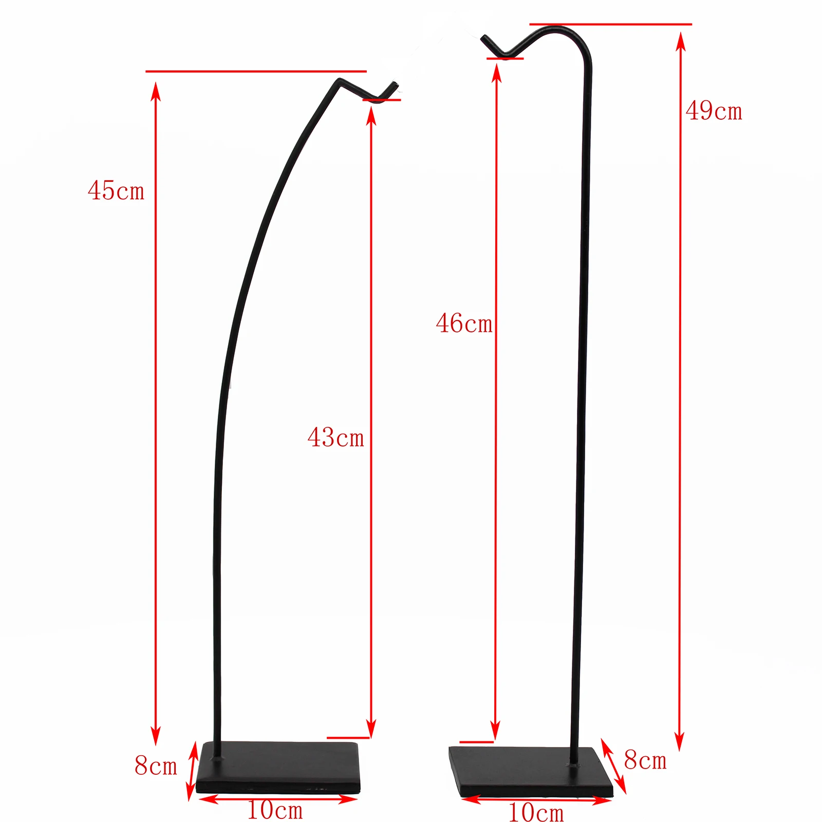 Kleine metall stand, Pinsel oder schmuck-halter