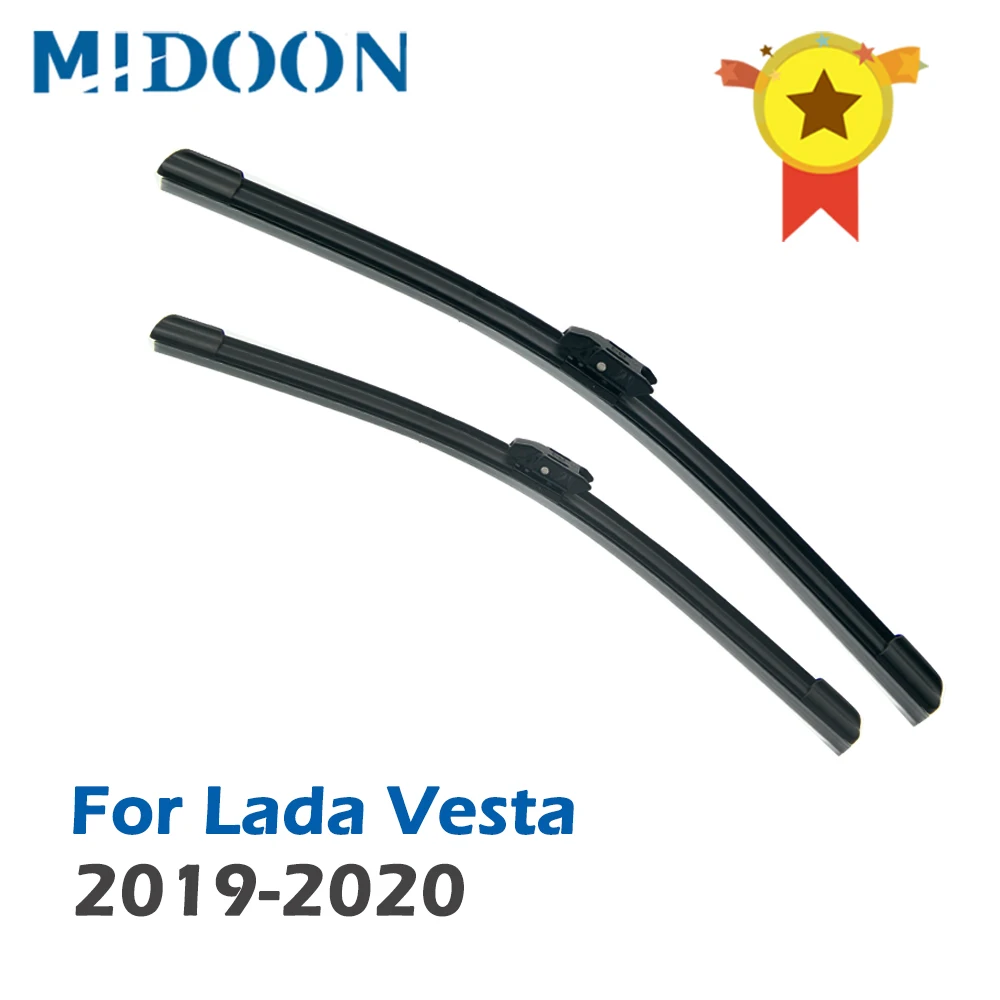 MIDOON Wiper Front Wiper Blades For Lada Vesta 2019 2020 Windshield Windscreen Front Window 24\