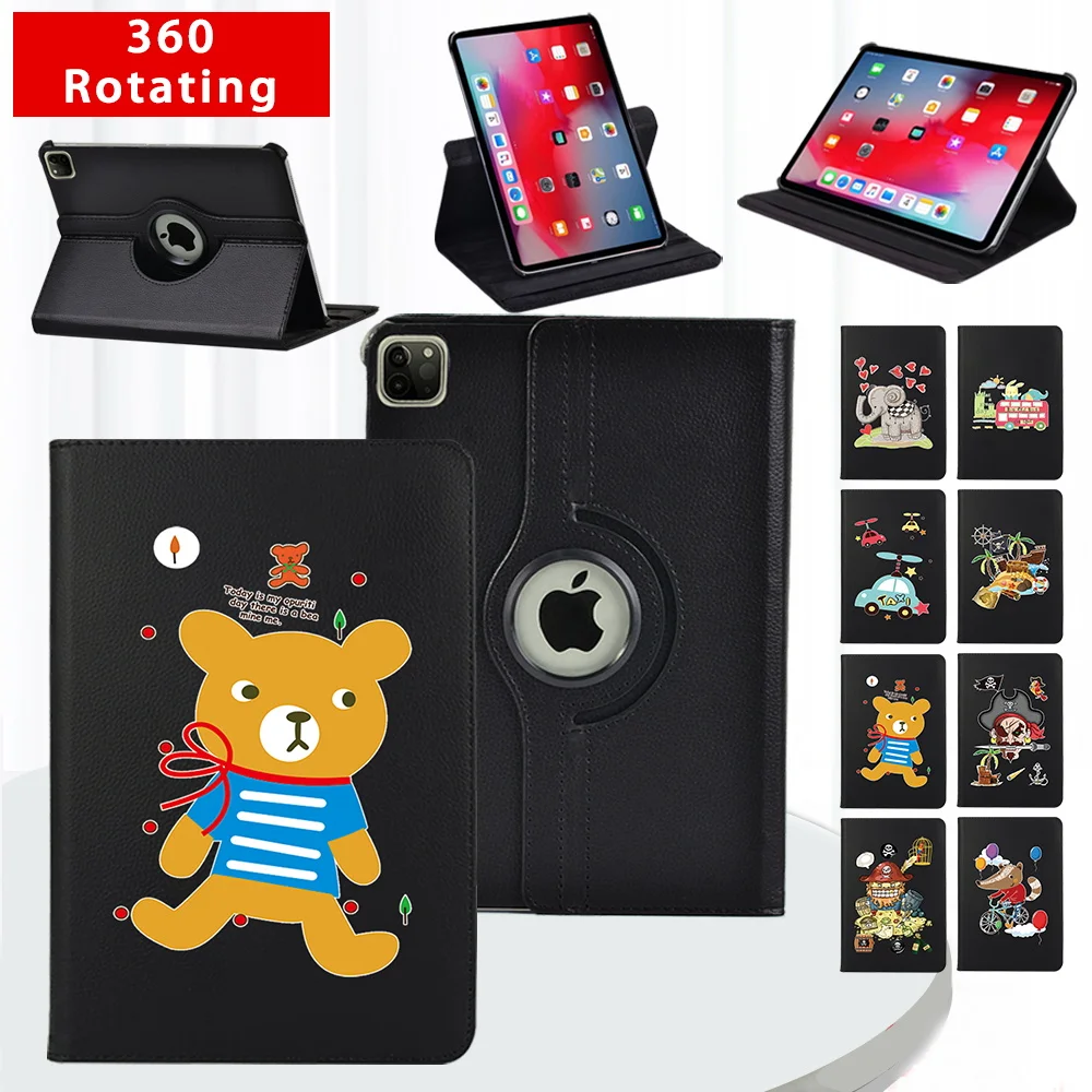 360 Degrees Rotating PU Leather Tablet Case For Apple IPad Pro 9.7