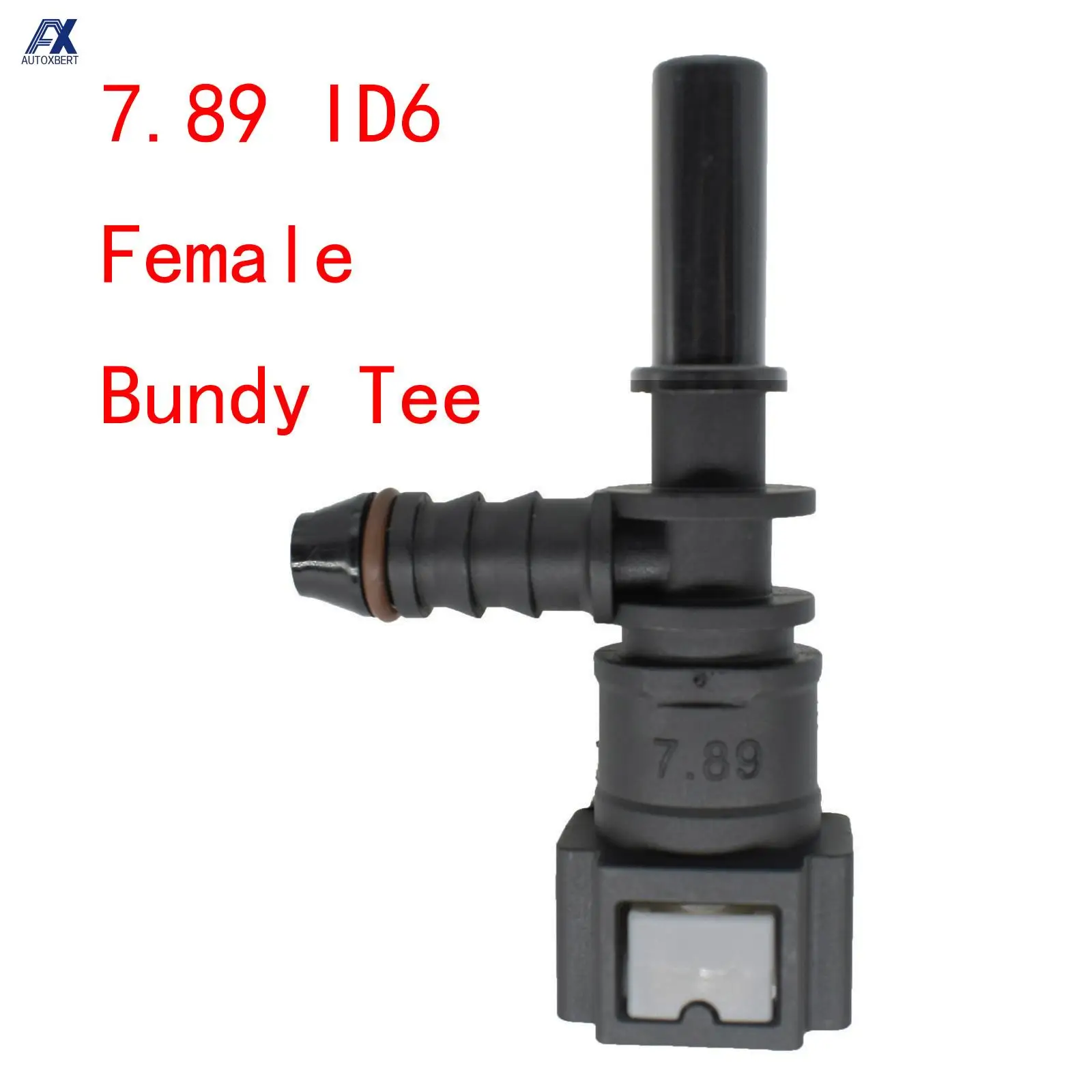 7.89 ID6 Auto paliwo samochodowe linia Bundy Tee łącznik do węża Nylon motocykl łącznik do węża Quick Release podłącz złącze akcesoria samochodowe