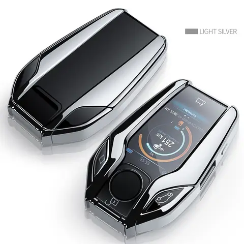 TPU Key Cover with LED Display for BMW YooToBo