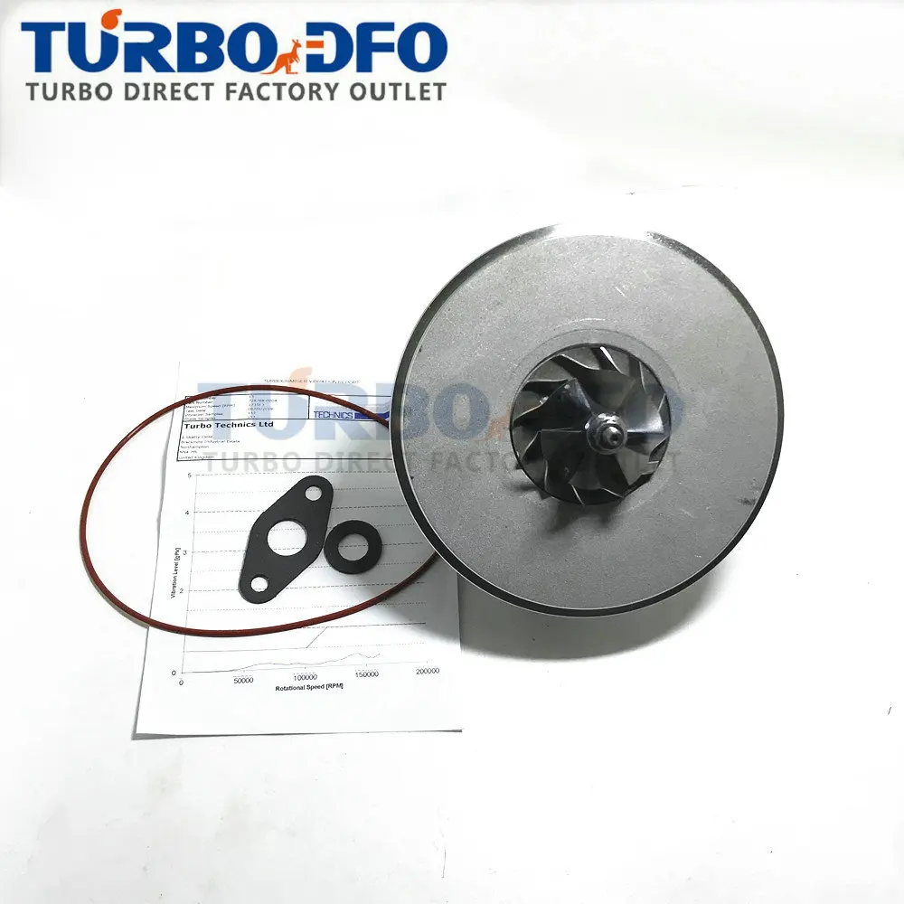 Turbocharger CHRA For Ford Focus II Kuga Mondeo III Galaxy II C-Max 2.0TDCI 100Kw DW10BTED Turbo Cartridge GT1749V Turbine Core