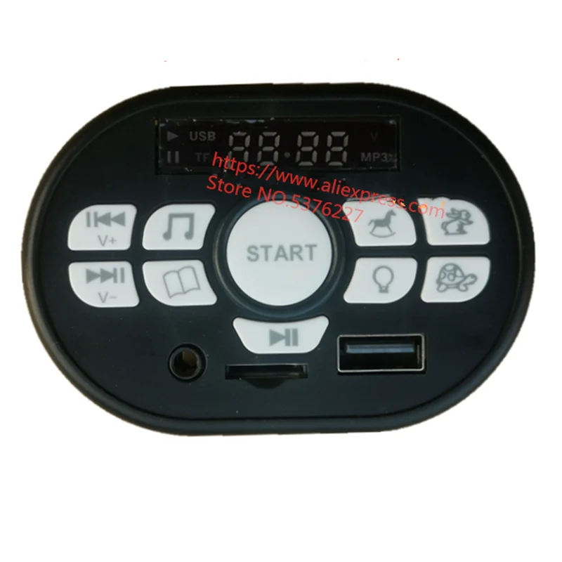 Multi-funzionale dei bambini ride-on controller di veicoli elettrici 12 V, di controllo centrale per il bambino auto