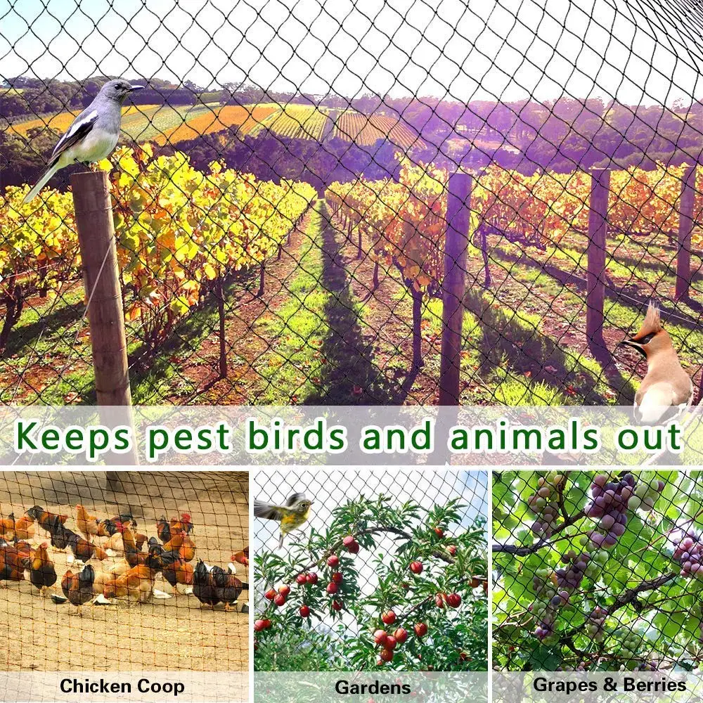 Heavy Anti Bird Netting, Deer Fence, Garden Fence and Crops, Protective Fencing Mesh, Anti Bird Deer, Cat and Dog, Chicken Net