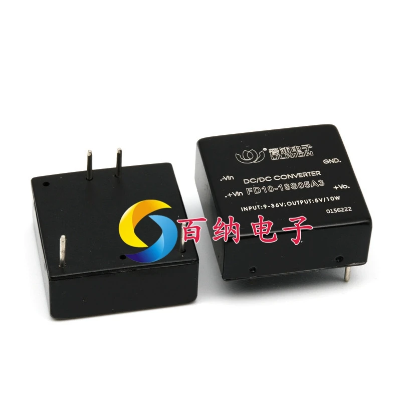 Free shipping  FD10-18S05A3  ( 4:1)  10W DC-DC    10PCS