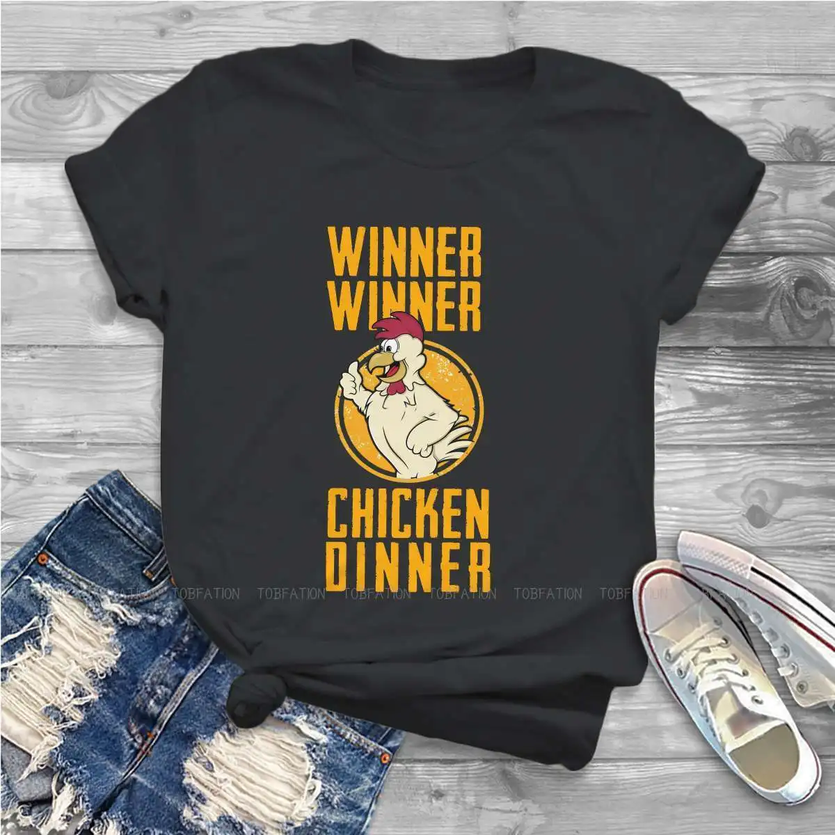 Essential Women Clothes PUBG PlayerUnknown's Battlegrounds T-shirt Kawaii Vintage Female Top