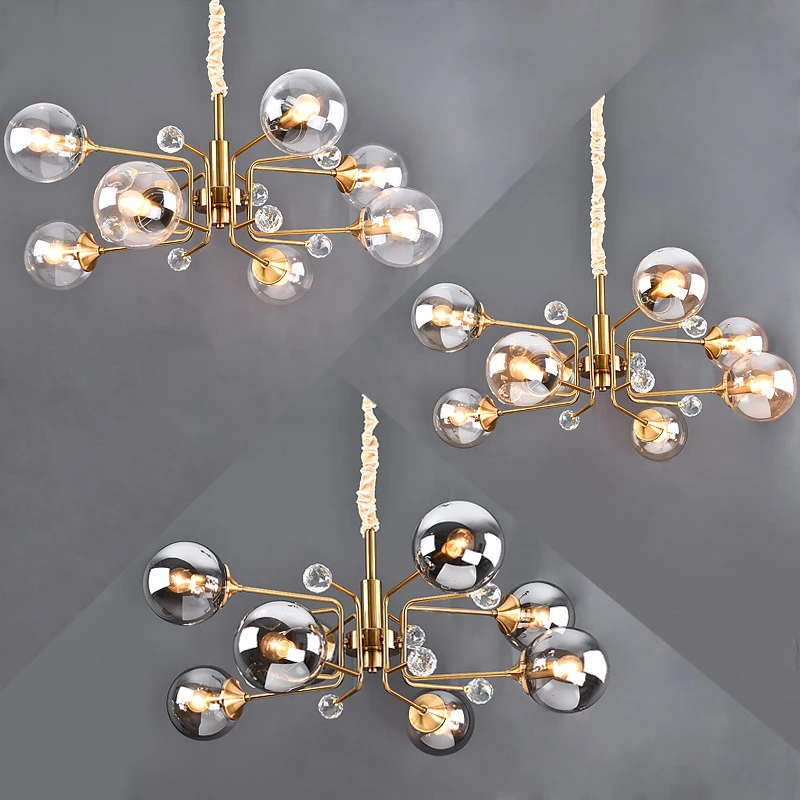 Postmodern American Style Living Room Chandelier Bedroom Hotel Coffee Shop Unique Fashion Decoration Designer Pendant Light