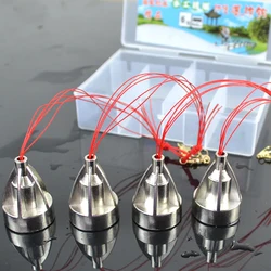 4pcs/Box Fishing Explosion Hook Anti-bottom Tied Hooks Iseni String Hook Sea Fishing Set Prevent Hooks Hang To Water Bottom