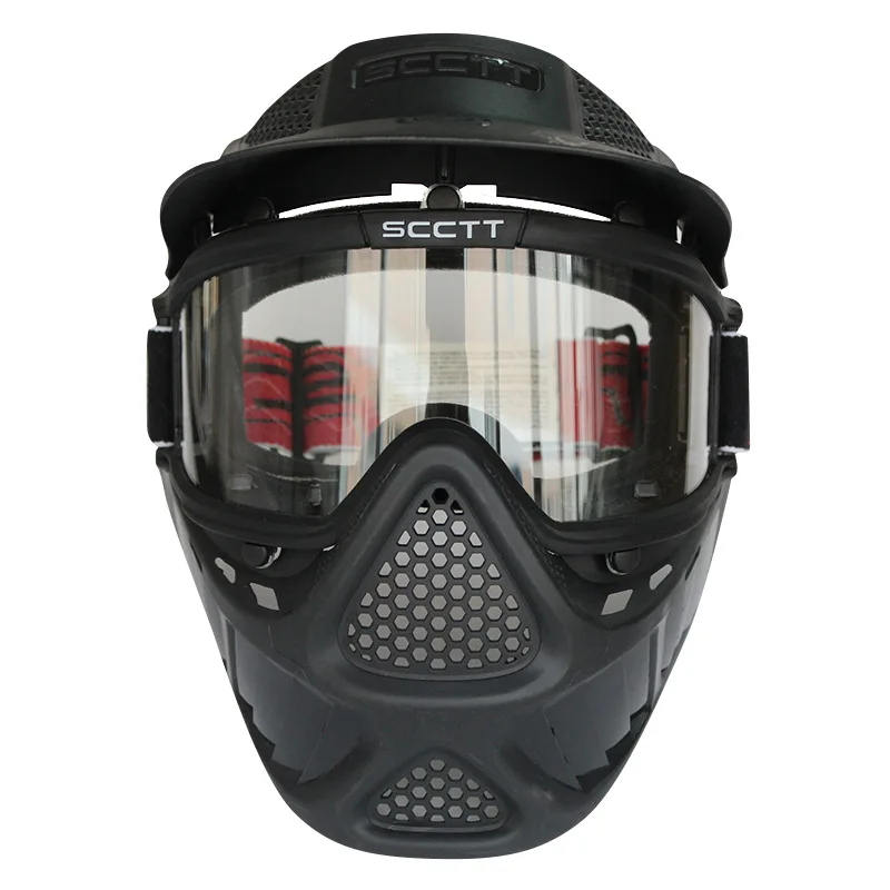 Paintball mask live action CS field equipment paintball mask SCCTT chicken shooting tactical mask