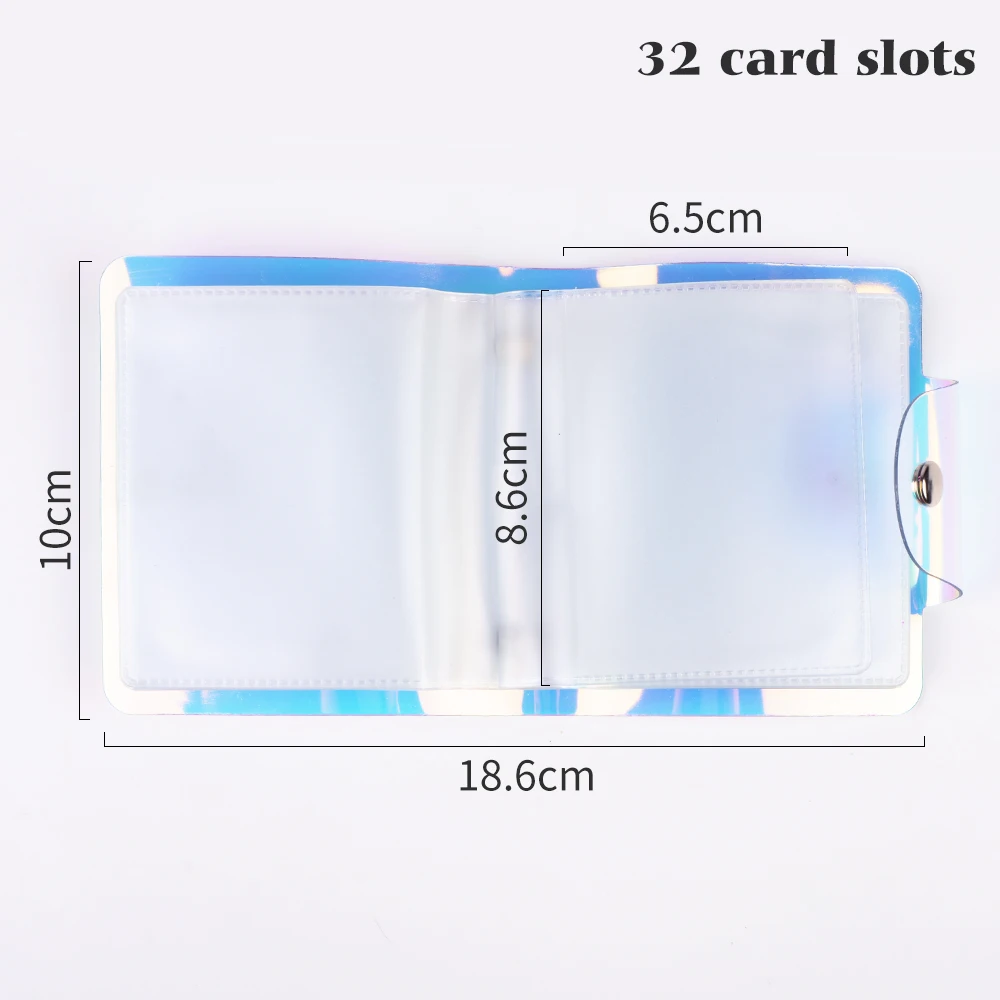 20/32slots Holographics Stamping Plate Case Nail Art Stamp Card Bag Steel Plate Album Stamping Template Storage Bag