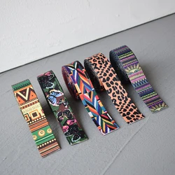 Retailing 1 Yard Width 20mm Webbing 5 Colors Printed Webbing Ribbon Luggage Belt Strap Rope Dog Pet Collar Leash Harness