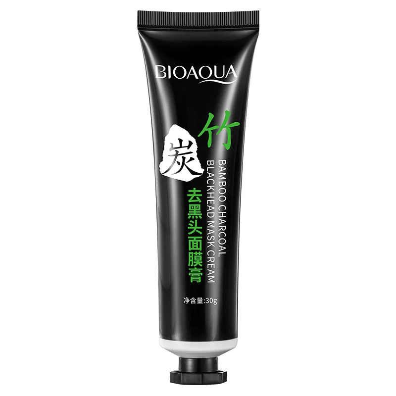 Clear And Clean Pores Bamboo Charcoal Nose Mask Cream Tearing Moisturize Remove Blackhead Improve Acne Marks Control Oil