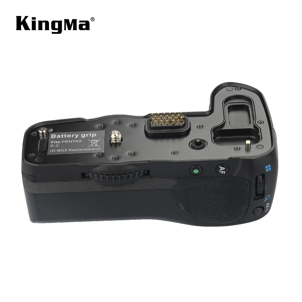 KingMa D-BG5 Vertical Battery Grip Battery Pack Grip Shooting Endurance Extension Grip For Pentax K-3 K3  Camera