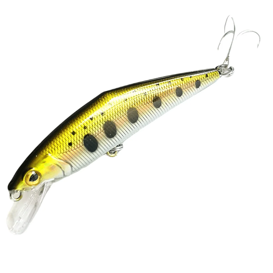 New Product 90mm 14.5g  Minnow lure Laser Hard Professional Seawater Long casting lure Sinking Fishing Lure