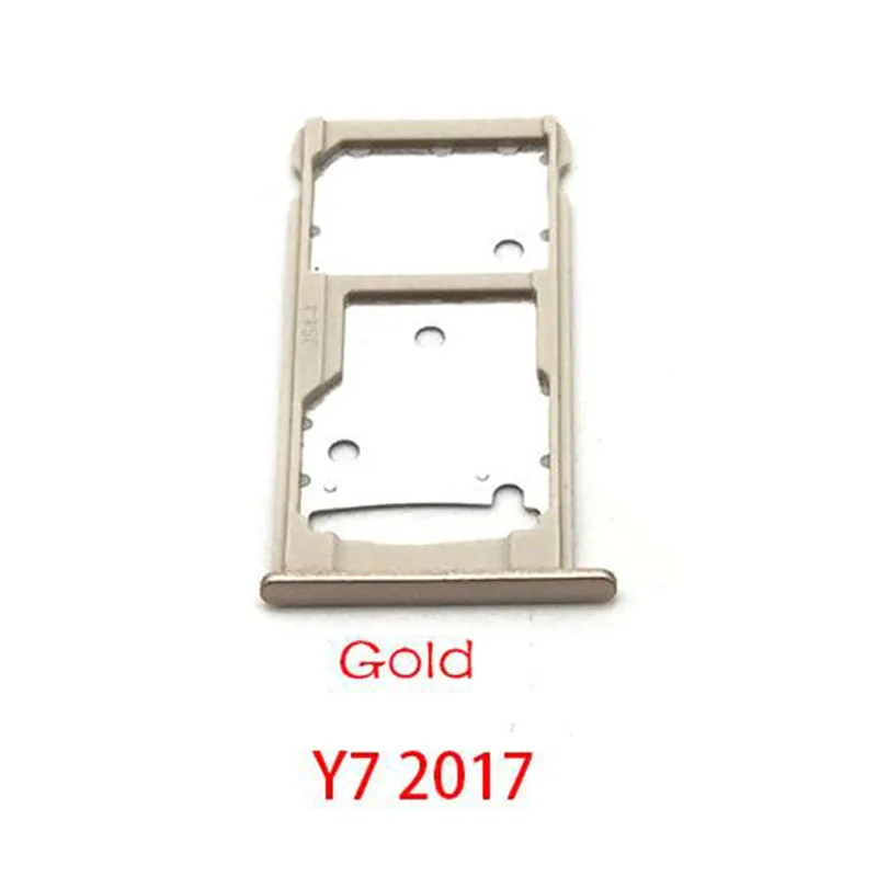 Phone Sim Card Tray For Huawei Y7 Y6 Pro 2017 P Smart 2019 New SIM Chip Slot Holder With Tool