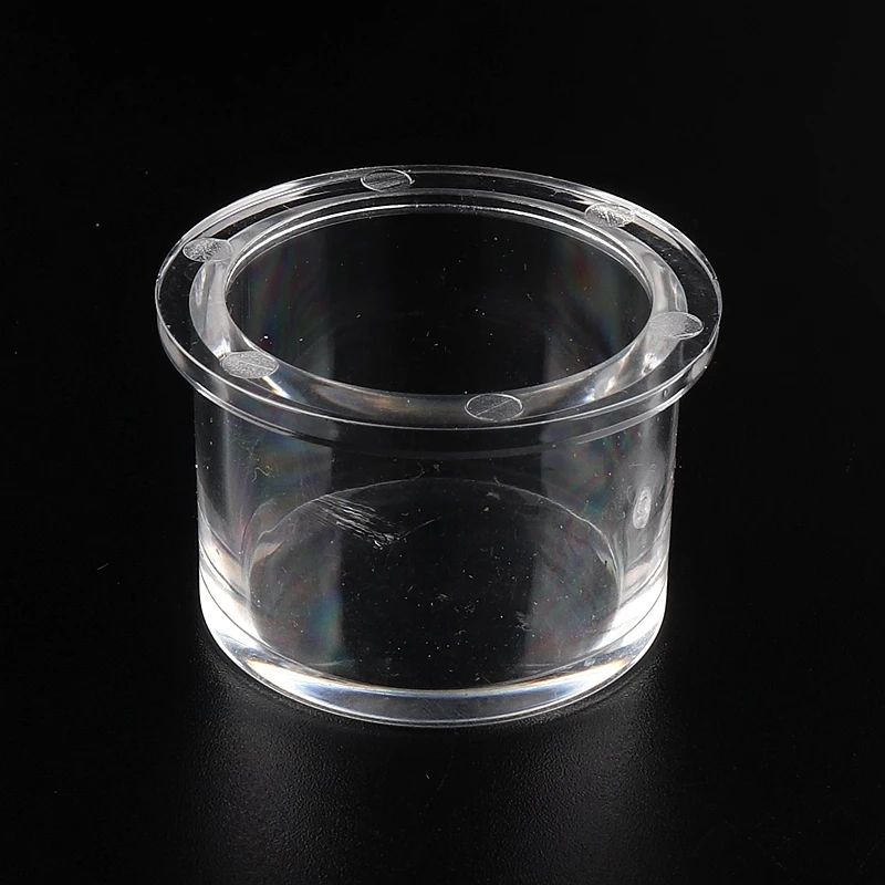 5 Pcs 20/25 Mm Diameter Dalam Pipa Acrylic END CAP Transparan Tangki Ikan Akuarium Perlengkapan Plexiglass Tabung Taman air Pipa