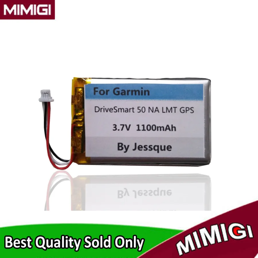 Original Standard 1100 mAh Batterie Für Garmin Drivesmart 50 GPS Akkumulator Batterie Batterij AKKU