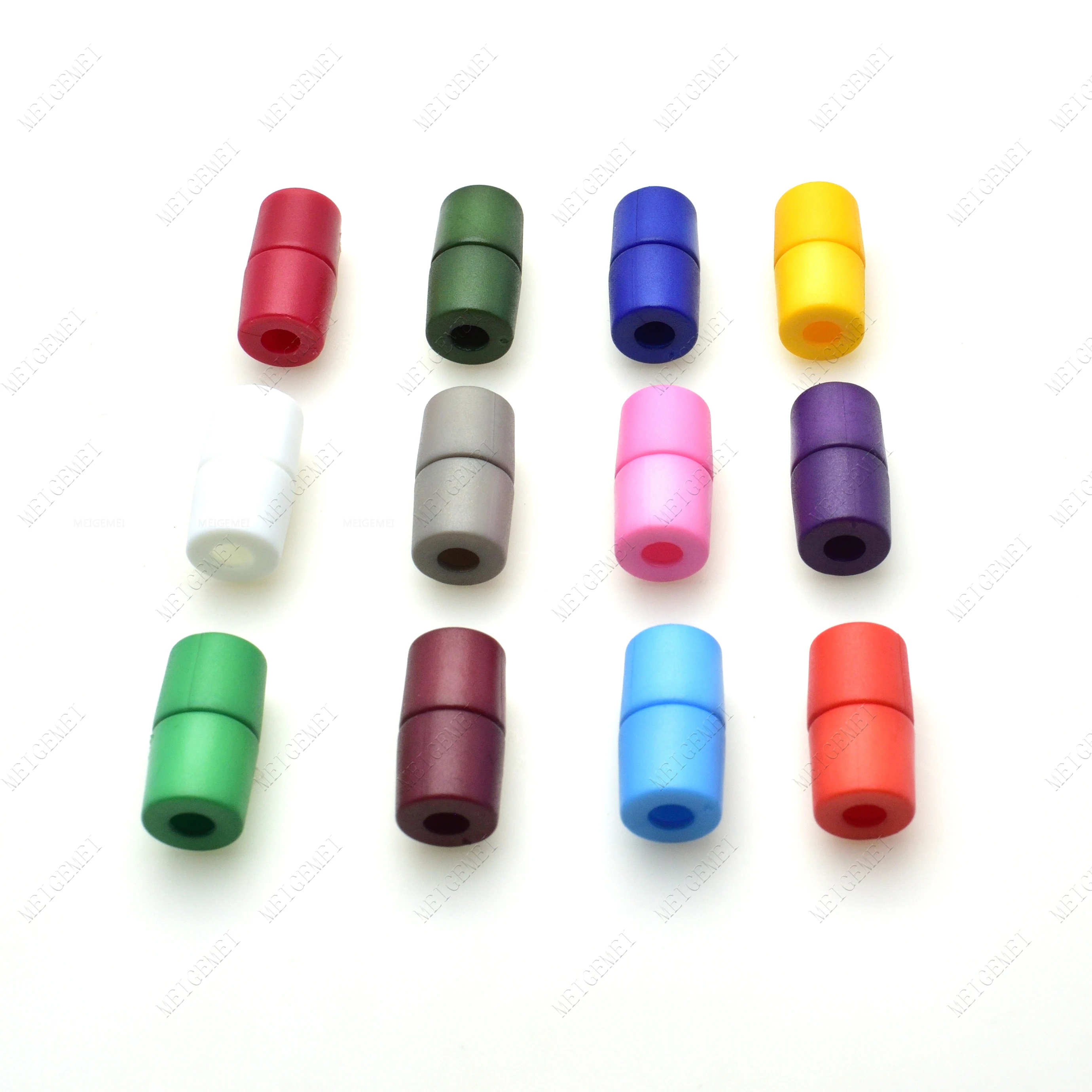 12 sztuk/paczka kolorowe plastikowe smycz bezpieczeństwa Breakaway Pop baryłkę złącza do torby/obroże dla zwierząt domowych/Paracords/naszyjnik