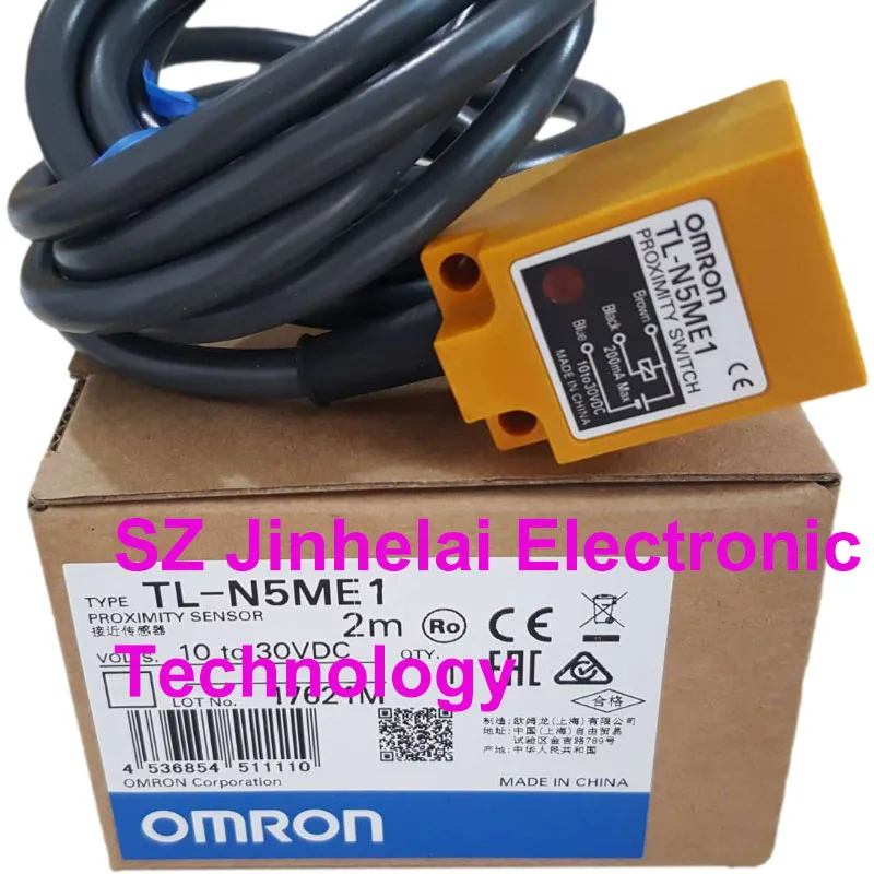 Imagem -05 - Interruptor do Sensor de Proximidade Omron Novo e Original 2m Tl-n5me1 Tl-n10me1