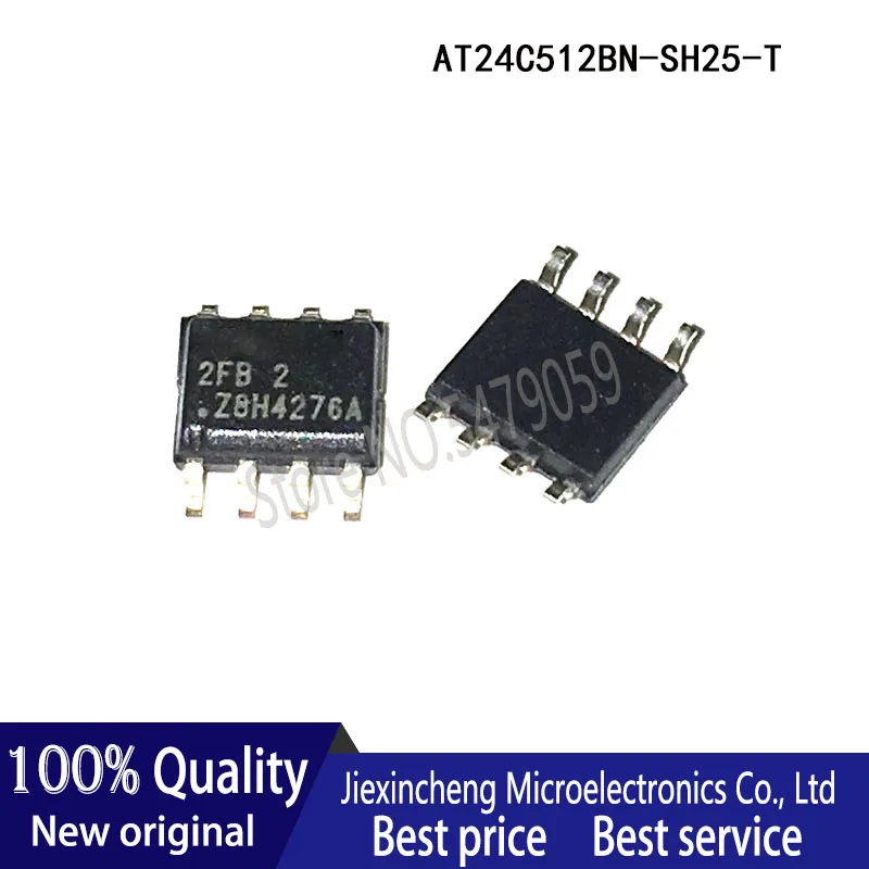 10PCS GD25Q16CSIGR AT24C512BN-SH25-T 2FB SOP-8 New original